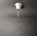 1920s Odeon Round Chandelier 44"