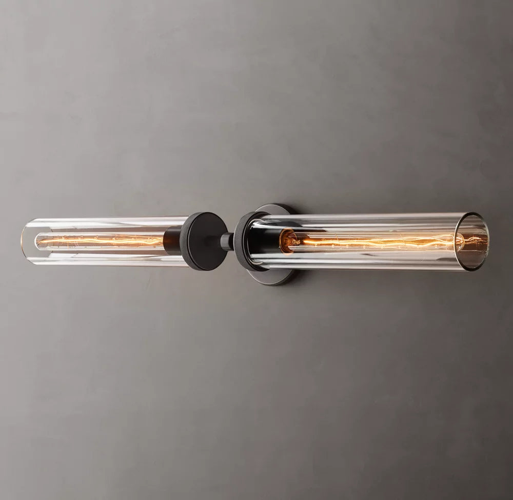 Lambeth Knurled Grand Linear Sconce