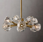 Boule De Cristal Clear Glass Round Chandelier 24"