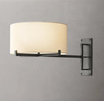 Pauillac Drum Shade Swing-Arm Sconce