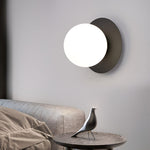 Round Glass Ball 12W LED Modern Wall Lamp Wall Sconce Lighting