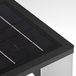 Mountain Scenery Design Waterproof LED Modern Solar Fence Post Lights