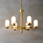 Moonshade Natural Marble Multi Light Chandelier