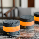 Volcanic Brick Mini Cordless Table Lamp