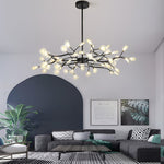 Branches Metal Acrylic Nordic Chandelier Ceiling Light Hanging Lamp