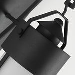 Country Retro Waterproof Black American-style Wall Lamp Exterior Lights