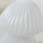 Lovely Glass LED Mushroom Baby Lamp
