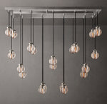 Pearl Rectangular Chandelier 54"