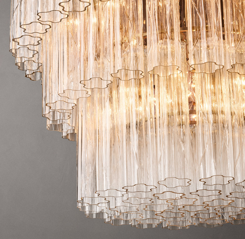 Cielo Three-Tier Round Chandelier 36"