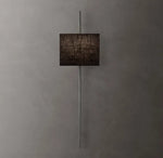 Vela Octagonal Bar Sconce - Rectangular Shade