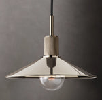 Utilitaire Metal Slope Shade Pendant
