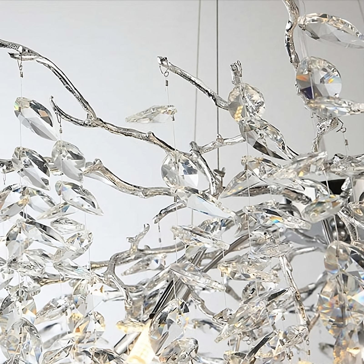 Albero Collection Crystal Ceiling Light Fixture