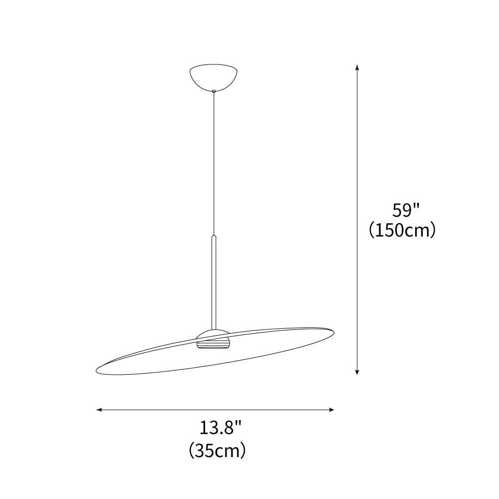 Acoustics Pendant Light 13.8"