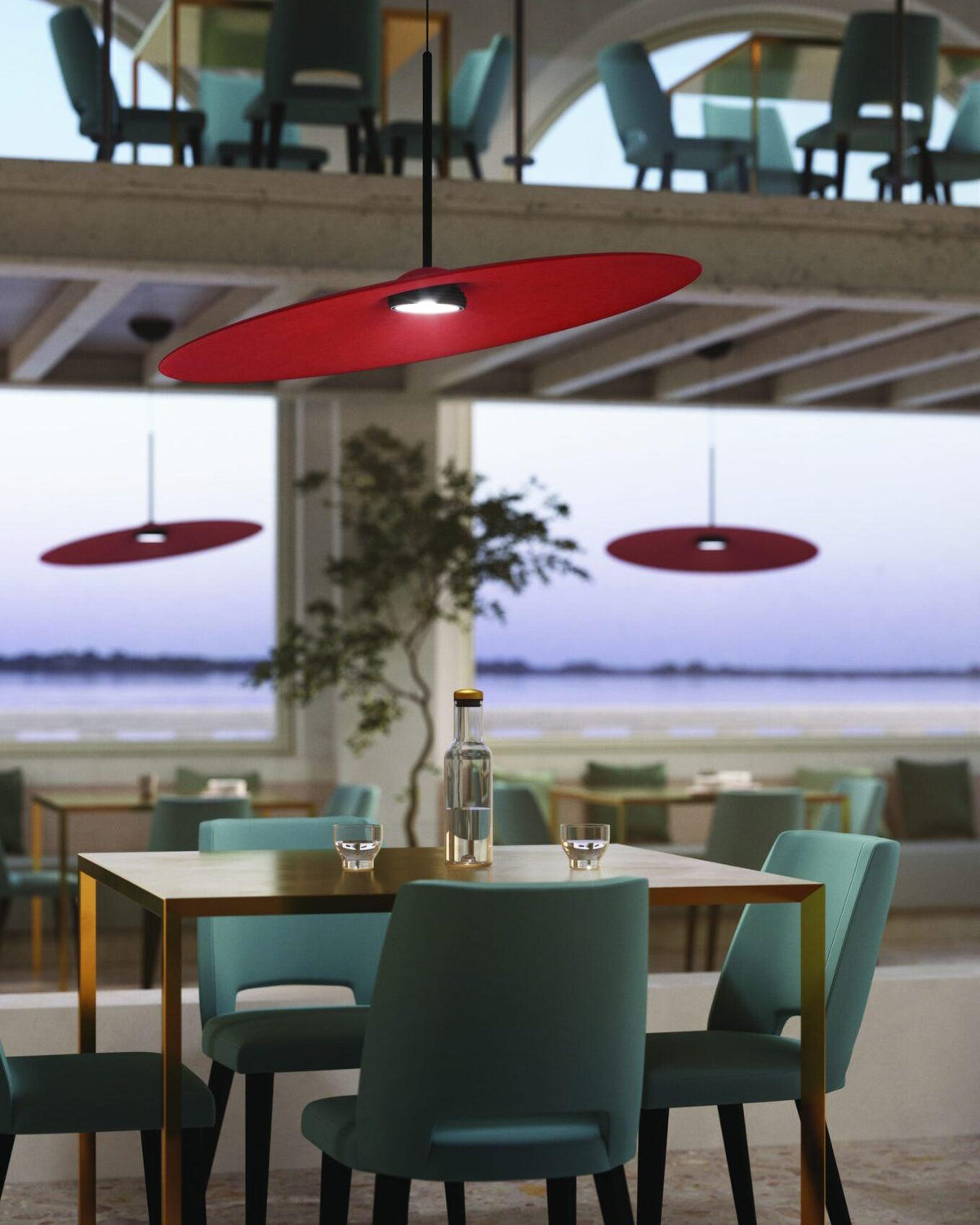 Acoustics Pendant Light 13.8"