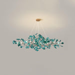 Acrylic Ginkgo Leaf Chandelier