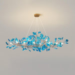 Acrylic Ginkgo Leaf Chandelier
