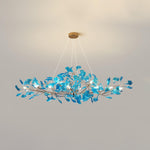 Acrylic Ginkgo Leaf Chandelier
