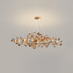 Acrylic Ginkgo Leaf Chandelier