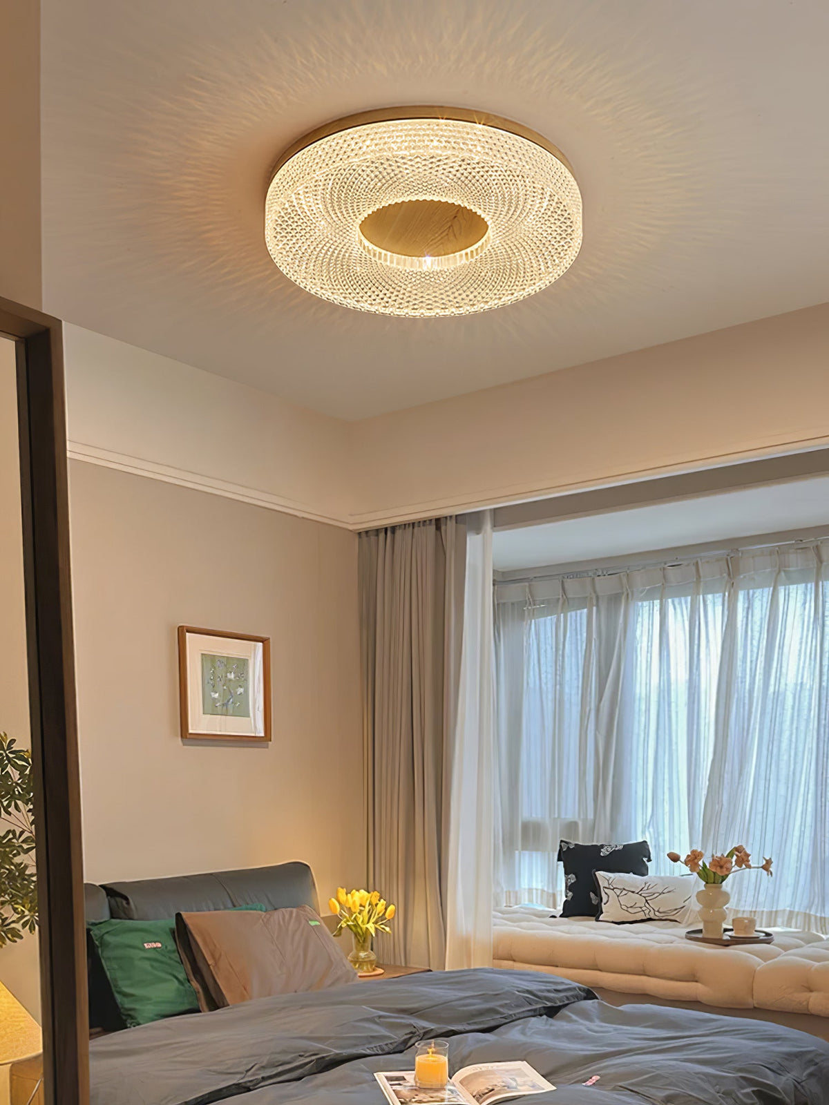 Acrylic Halo Round Ceiling Light