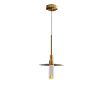 Acrylic Hat Plate Pendant Light