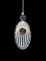 Acrylic Necklace Pendant Light 7.1"