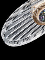 Acrylic Necklace Pendant Light 7.1"