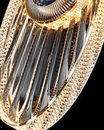 Acrylic Necklace Pendant Light 7.1"