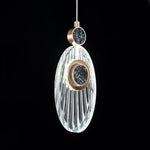 Acrylic Necklace Pendant Light 7.1"