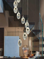 Acrylic Necklace Pendant Light 7.1"