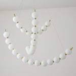 Acrylic Pearls Chandelier