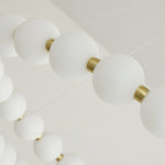 Acrylic Pearls Chandelier