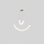 Acrylic Pearls Chandelier