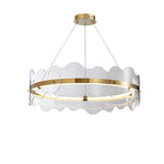 Acrylic Wave Chandelier