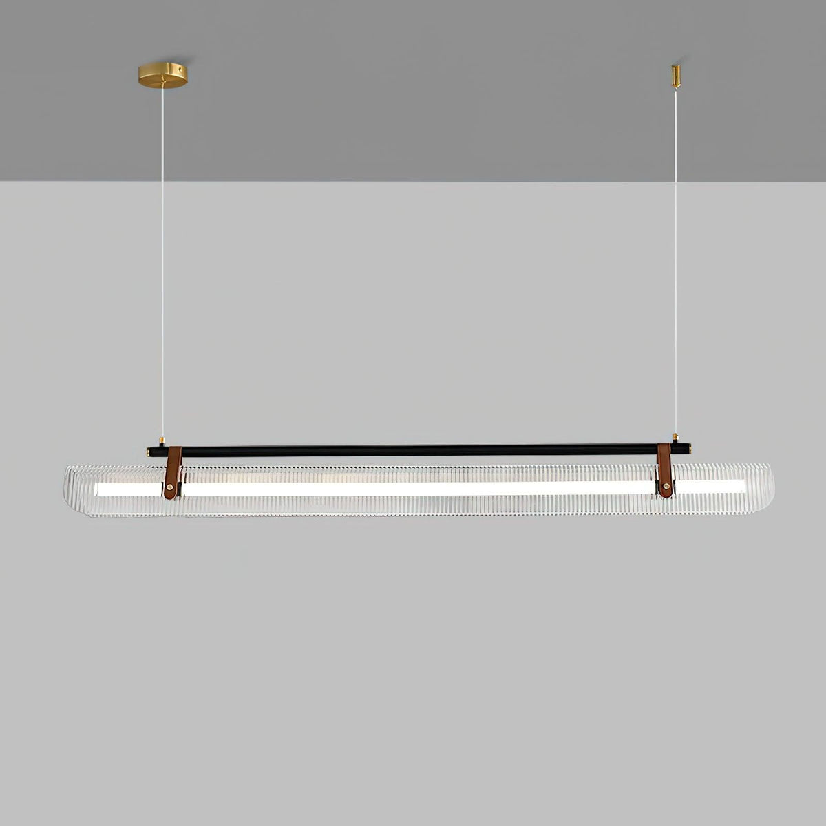 Acrylic Linear Chandelier