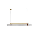 Acrylic Linear Chandelier