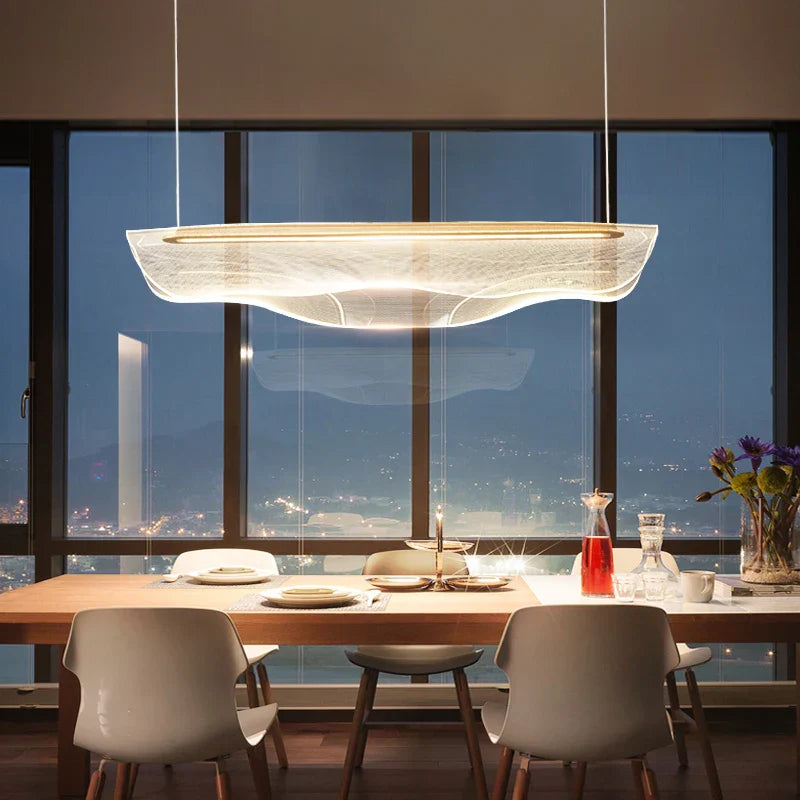 Nordic Acrylic LED Ceiling Chandelier for Modern Indoor Lighting