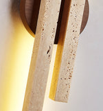 Aeris Travertine Wall Light
