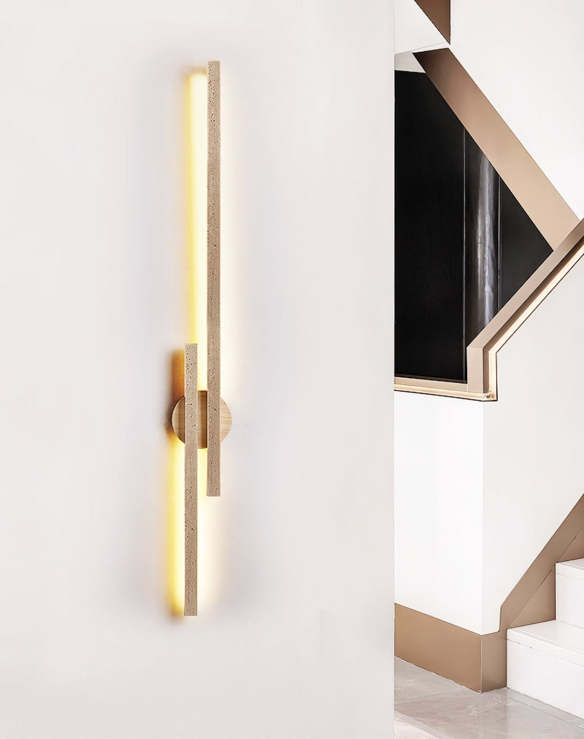 Aeris Travertine Wall Light