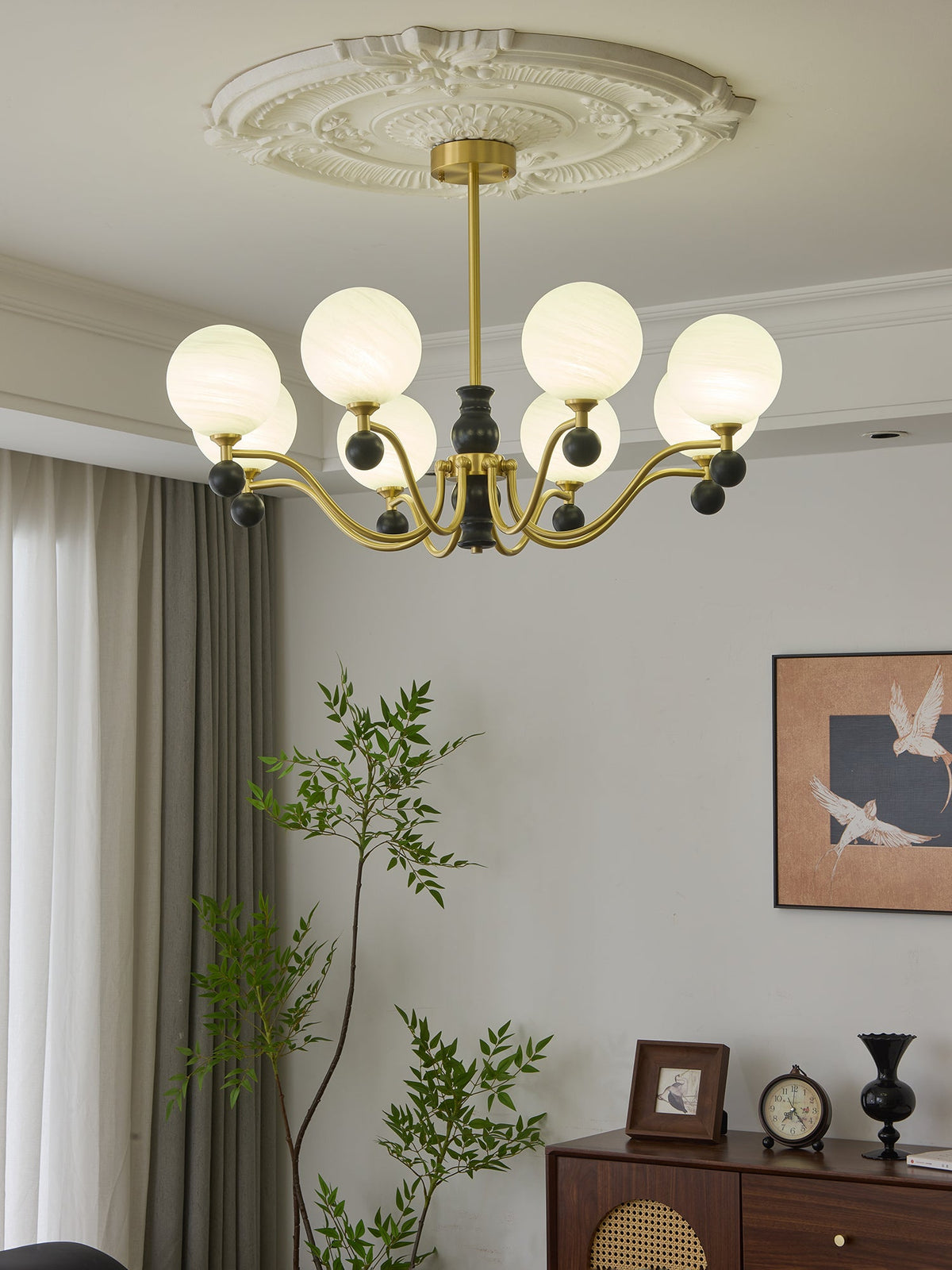 Aether Sphere Chandelier