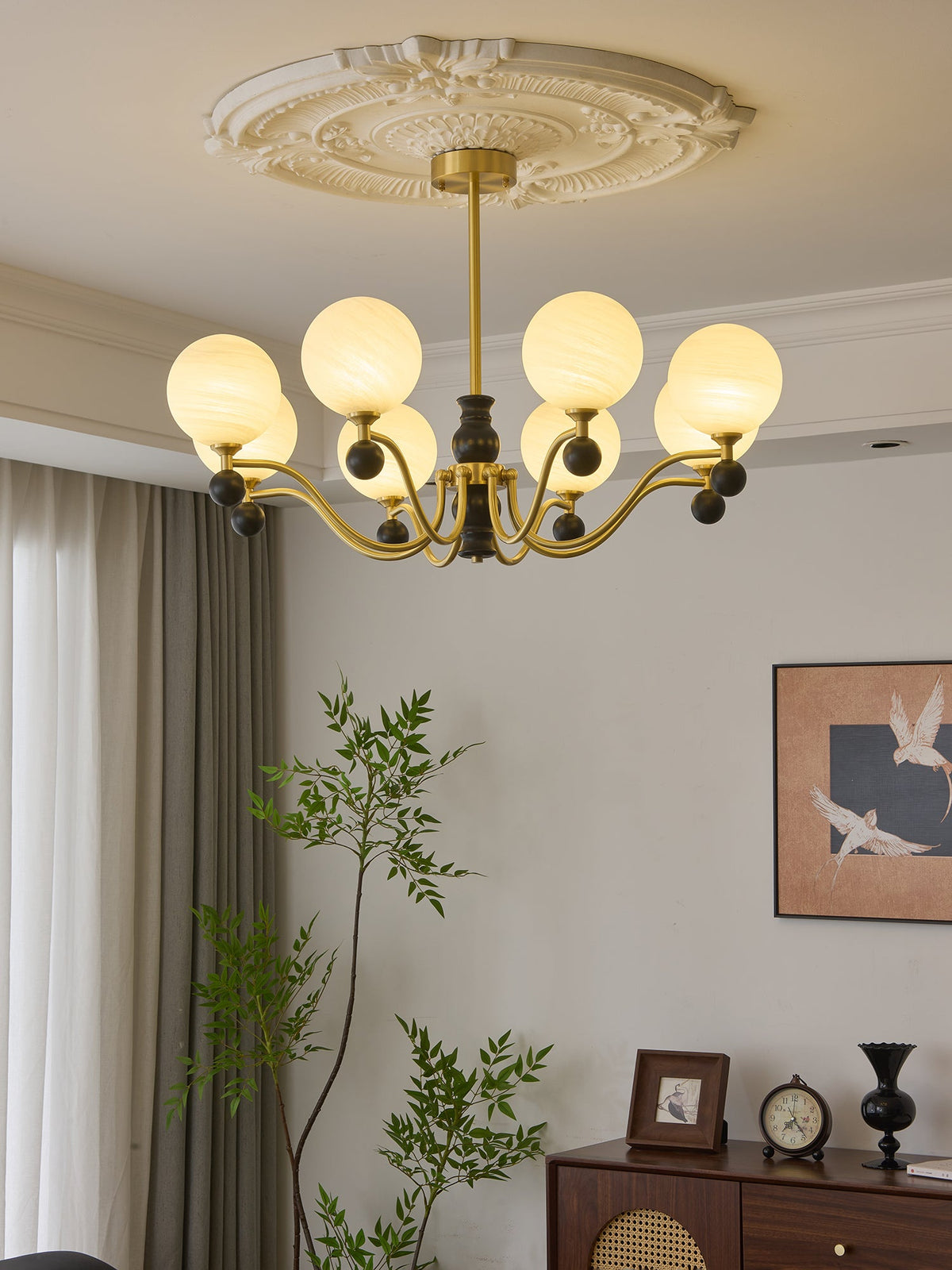 Aether Sphere Chandelier