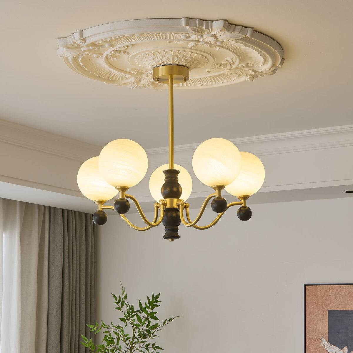 Aether Sphere Chandelier
