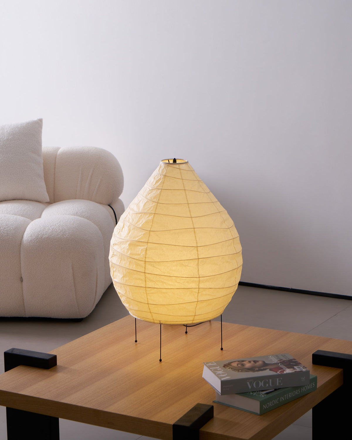 Washi Paper Lantern Table Lamp