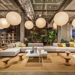 Akari A Round Swag Light