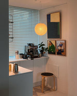 Akari A Round Swag Light