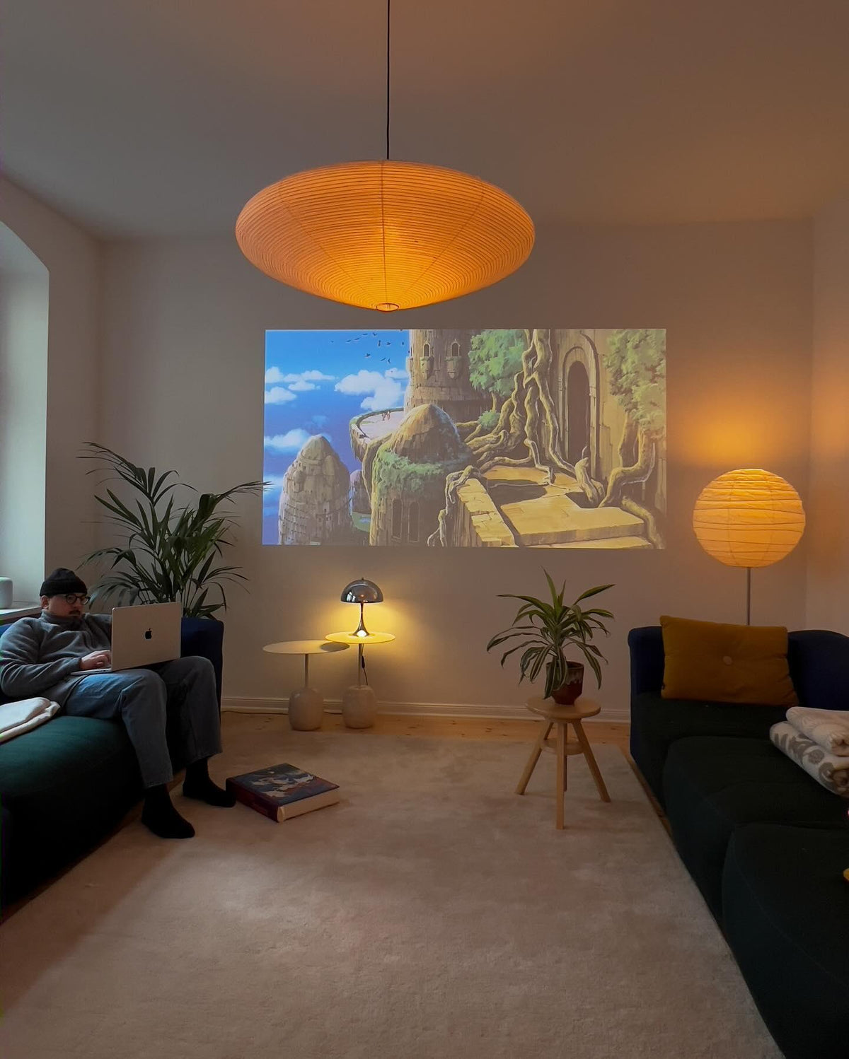 Akari Oval Pendant Light