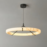 Alabaster Ring Pendant Lamp