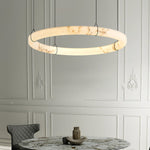 Alabaster Ring Pendant Lamp
