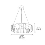 Alabaster Round Chandelier