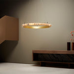 Alabaster Avalon Halo Chandelier