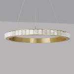 Alabaster Avalon Halo Chandelier